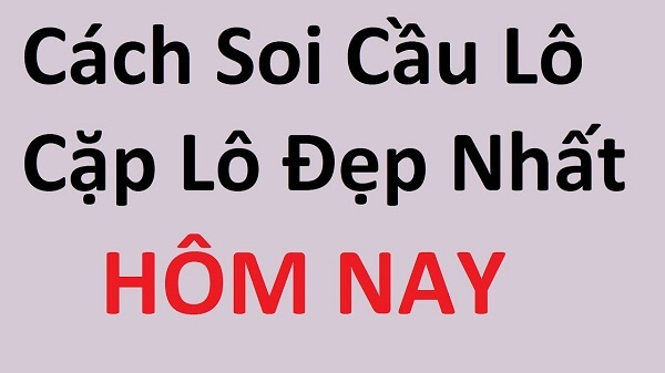 lô đẹp hôm nay