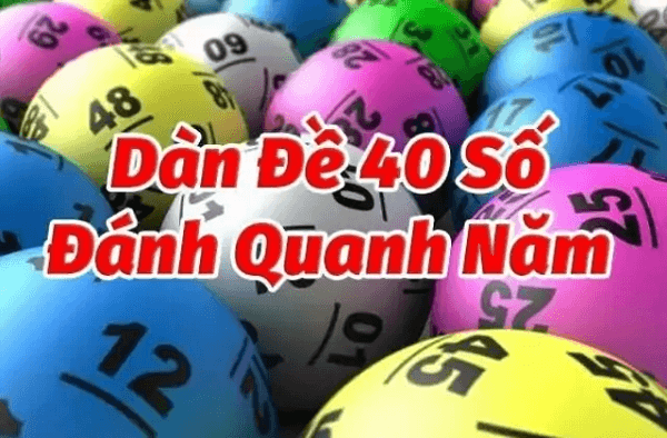 dàn đề 40 số khung 3 ngày 2